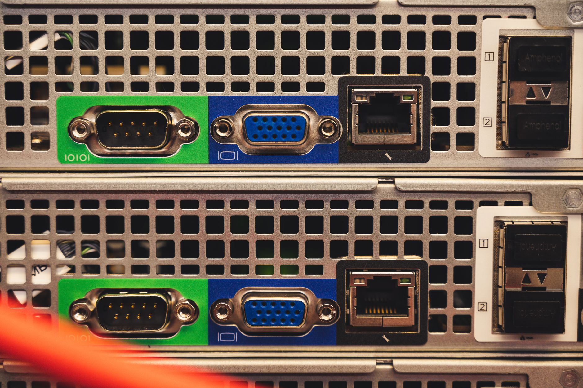 Servo drives and industrial Ethernet cabling in a control cabinet representing OPC UA FX motion control infrastructure